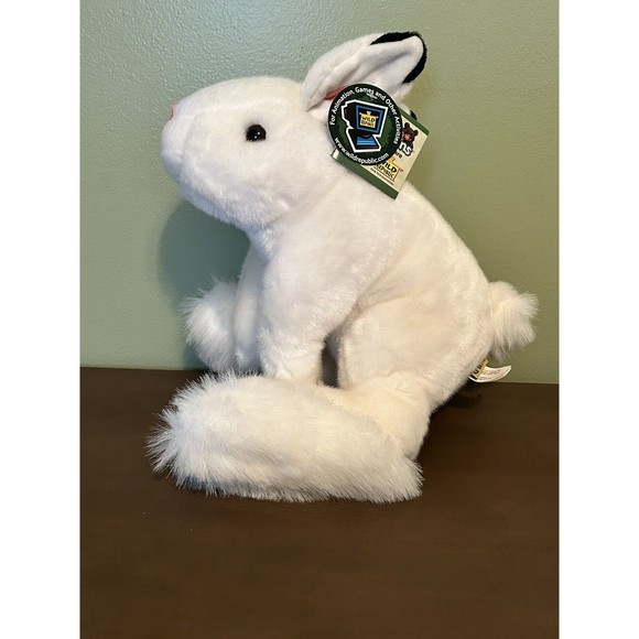 Toys Htf 209 Km Wild Republic Artic White Snowshoe Hare Rabbit Plush